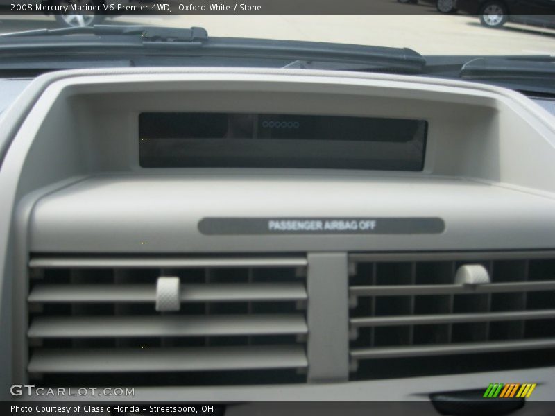 Oxford White / Stone 2008 Mercury Mariner V6 Premier 4WD