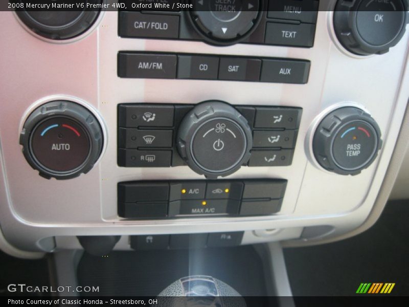 Oxford White / Stone 2008 Mercury Mariner V6 Premier 4WD