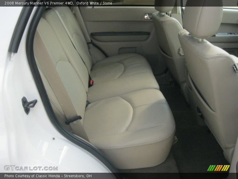 Oxford White / Stone 2008 Mercury Mariner V6 Premier 4WD