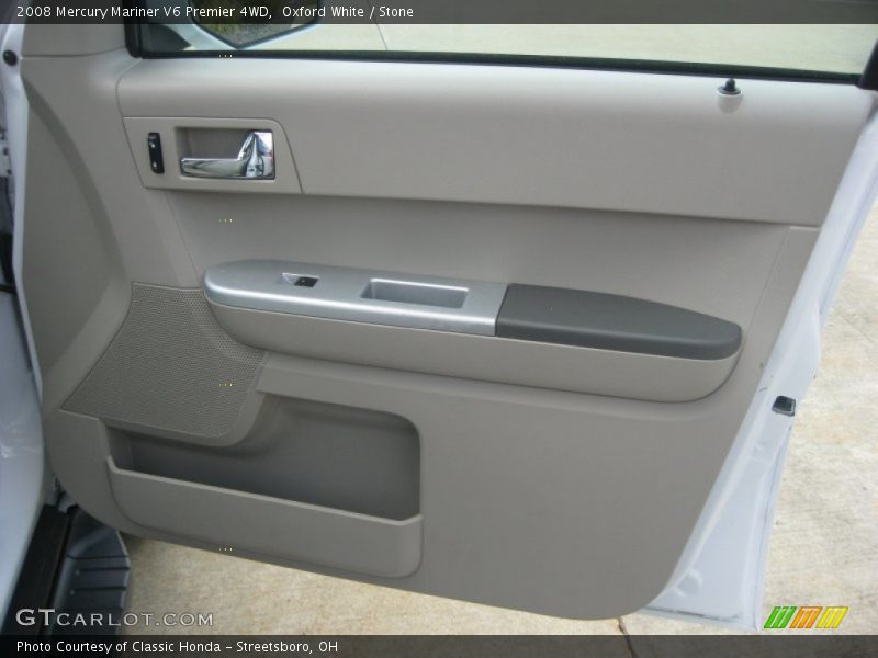 Oxford White / Stone 2008 Mercury Mariner V6 Premier 4WD