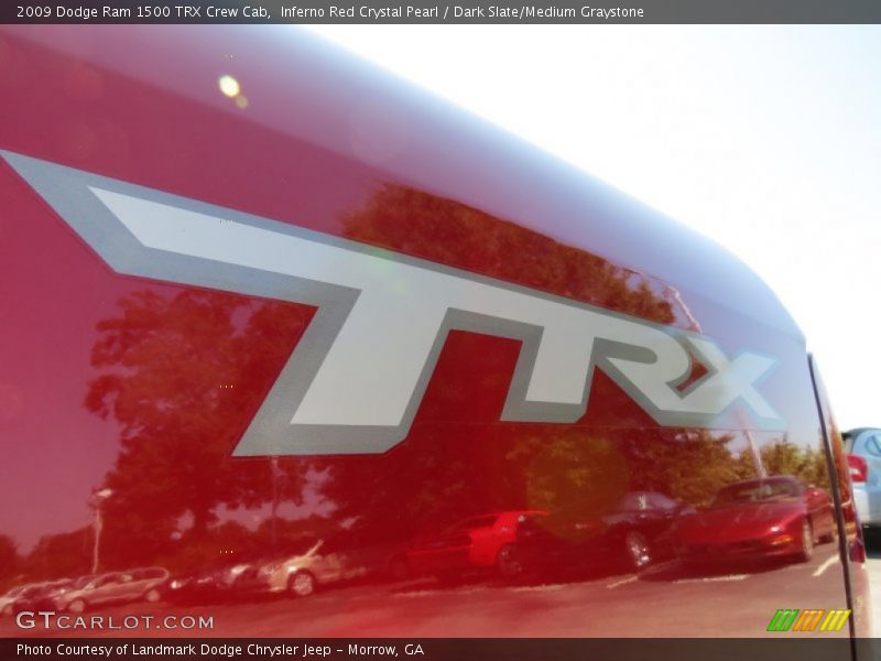 Inferno Red Crystal Pearl / Dark Slate/Medium Graystone 2009 Dodge Ram 1500 TRX Crew Cab