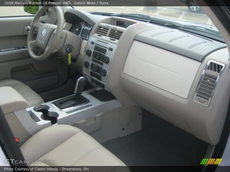 Oxford White / Stone 2008 Mercury Mariner V6 Premier 4WD