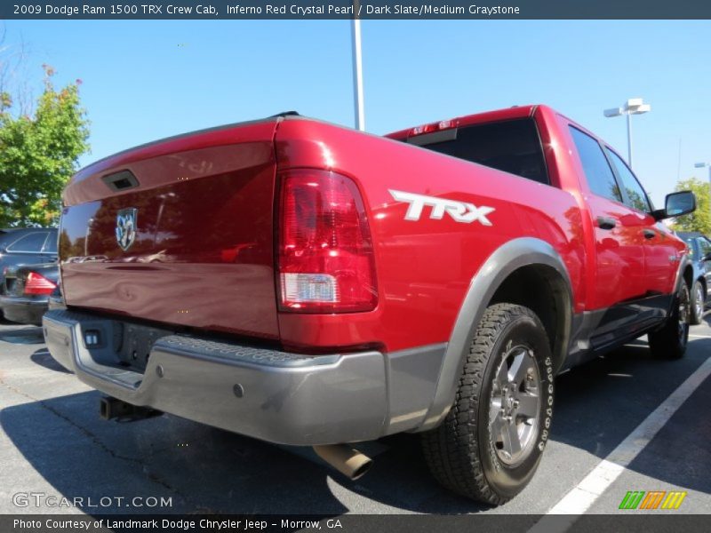 Inferno Red Crystal Pearl / Dark Slate/Medium Graystone 2009 Dodge Ram 1500 TRX Crew Cab