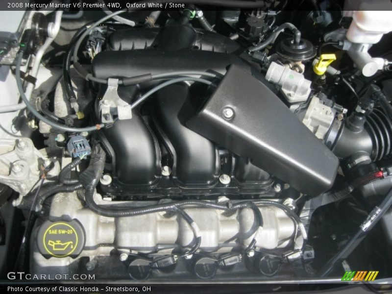Oxford White / Stone 2008 Mercury Mariner V6 Premier 4WD
