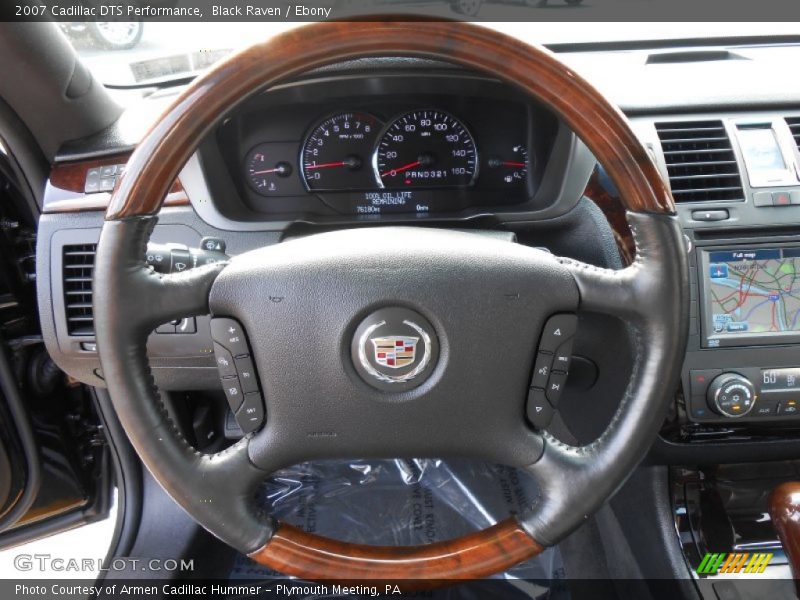 Black Raven / Ebony 2007 Cadillac DTS Performance