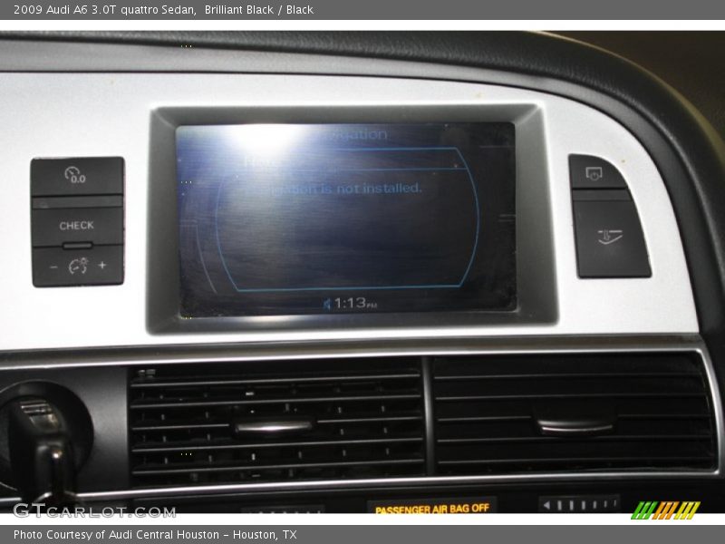 Brilliant Black / Black 2009 Audi A6 3.0T quattro Sedan