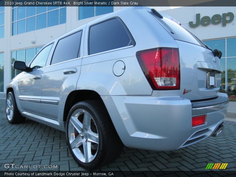 Bright Silver Metallic / Dark Slate Gray 2010 Jeep Grand Cherokee SRT8 4x4