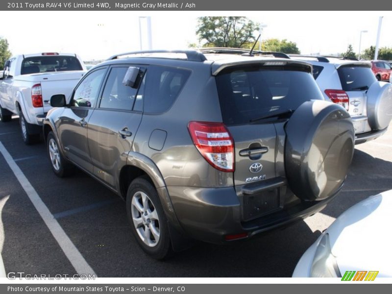 Magnetic Gray Metallic / Ash 2011 Toyota RAV4 V6 Limited 4WD