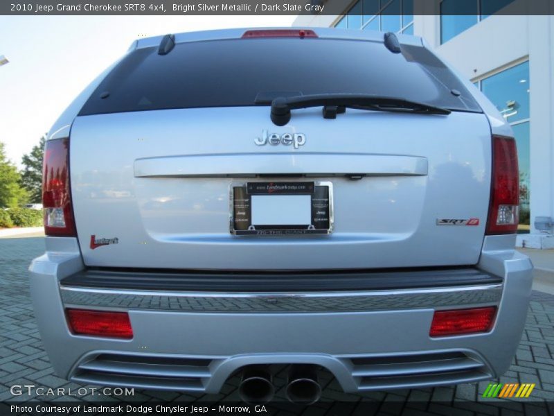 Bright Silver Metallic / Dark Slate Gray 2010 Jeep Grand Cherokee SRT8 4x4