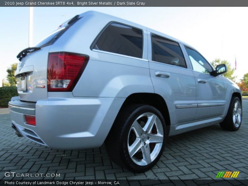 Bright Silver Metallic / Dark Slate Gray 2010 Jeep Grand Cherokee SRT8 4x4