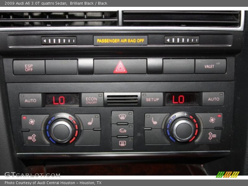 Brilliant Black / Black 2009 Audi A6 3.0T quattro Sedan