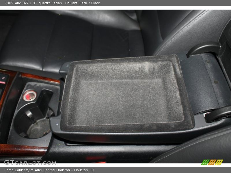 Brilliant Black / Black 2009 Audi A6 3.0T quattro Sedan