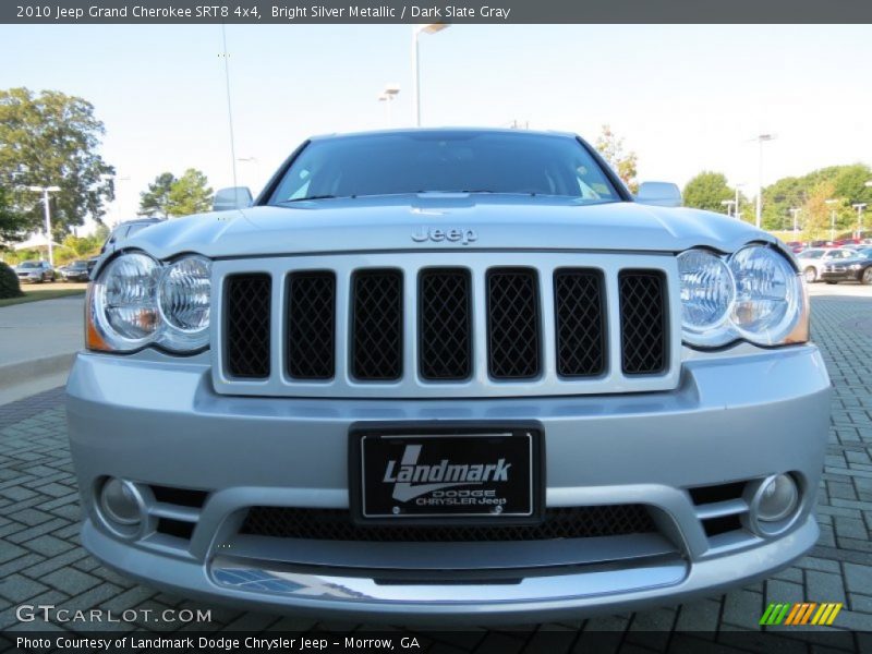 Bright Silver Metallic / Dark Slate Gray 2010 Jeep Grand Cherokee SRT8 4x4