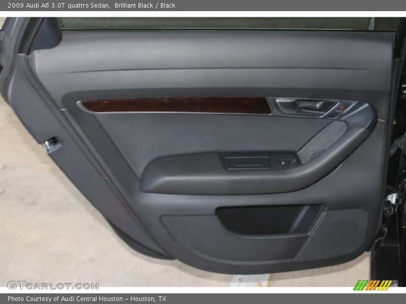 Brilliant Black / Black 2009 Audi A6 3.0T quattro Sedan