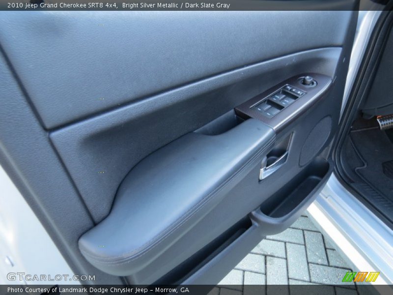 Bright Silver Metallic / Dark Slate Gray 2010 Jeep Grand Cherokee SRT8 4x4