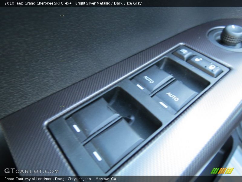 Bright Silver Metallic / Dark Slate Gray 2010 Jeep Grand Cherokee SRT8 4x4