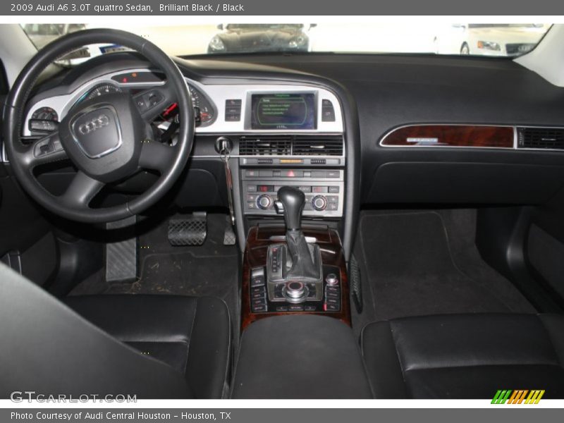 Brilliant Black / Black 2009 Audi A6 3.0T quattro Sedan