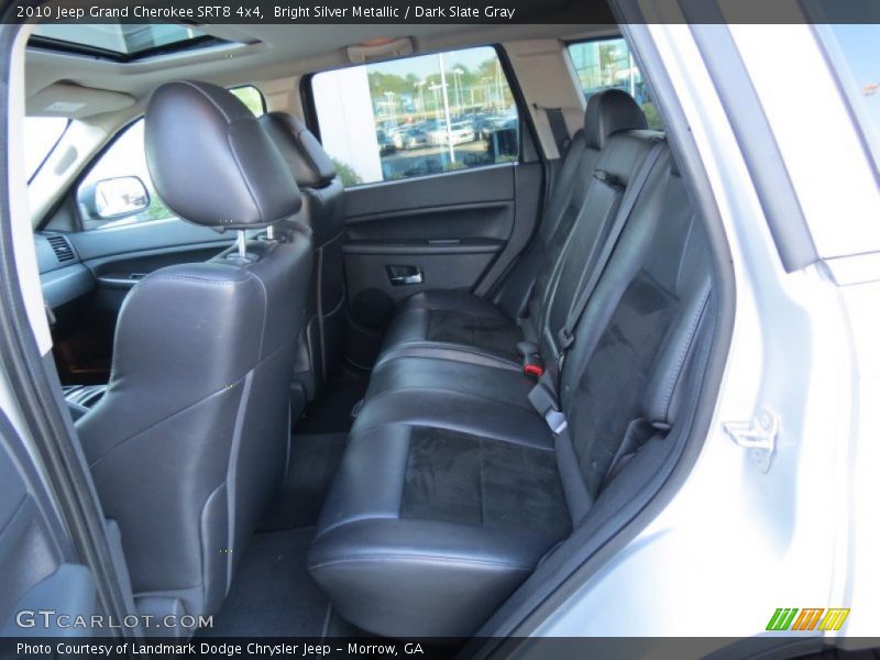 Rear Seat of 2010 Grand Cherokee SRT8 4x4