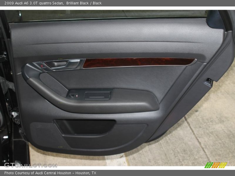 Brilliant Black / Black 2009 Audi A6 3.0T quattro Sedan