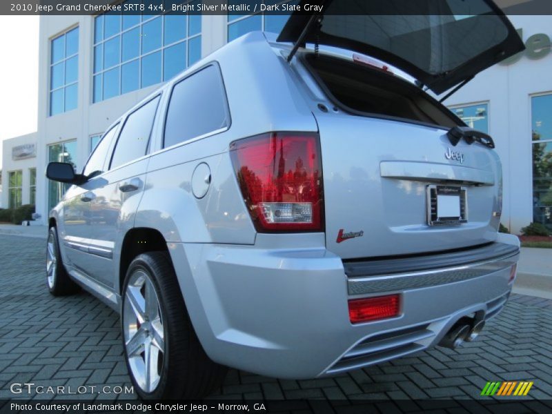 Bright Silver Metallic / Dark Slate Gray 2010 Jeep Grand Cherokee SRT8 4x4