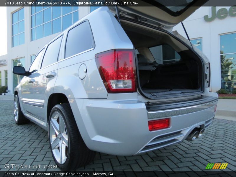 Bright Silver Metallic / Dark Slate Gray 2010 Jeep Grand Cherokee SRT8 4x4