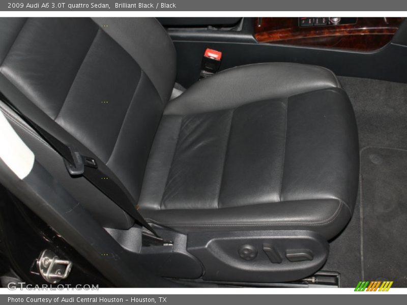 Brilliant Black / Black 2009 Audi A6 3.0T quattro Sedan