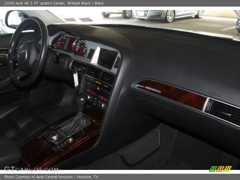 Brilliant Black / Black 2009 Audi A6 3.0T quattro Sedan