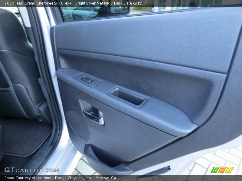 Bright Silver Metallic / Dark Slate Gray 2010 Jeep Grand Cherokee SRT8 4x4