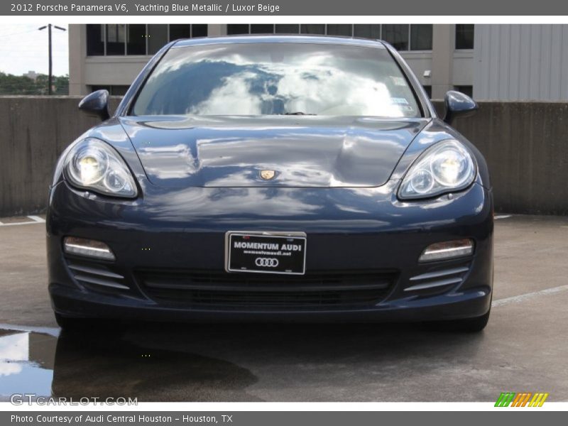 Yachting Blue Metallic / Luxor Beige 2012 Porsche Panamera V6