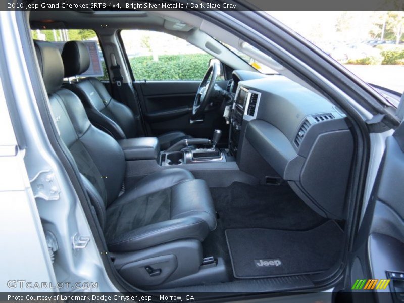 Front Seat of 2010 Grand Cherokee SRT8 4x4