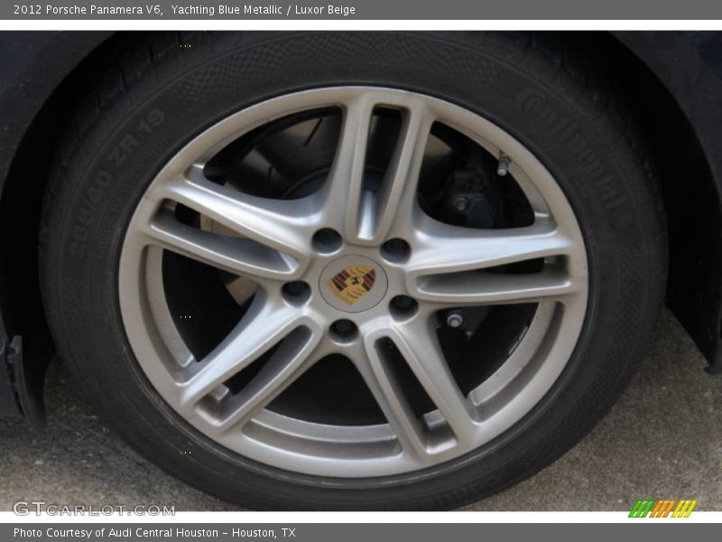 Yachting Blue Metallic / Luxor Beige 2012 Porsche Panamera V6