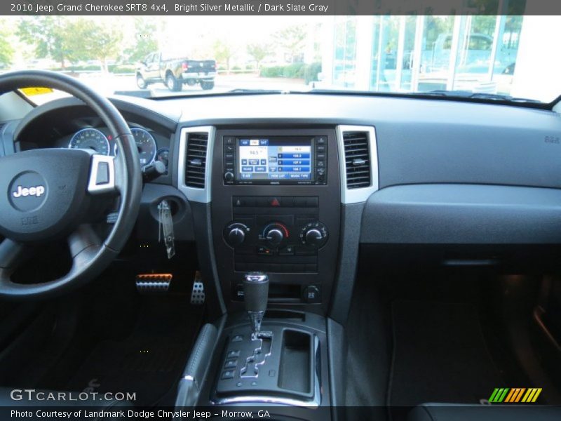 Bright Silver Metallic / Dark Slate Gray 2010 Jeep Grand Cherokee SRT8 4x4