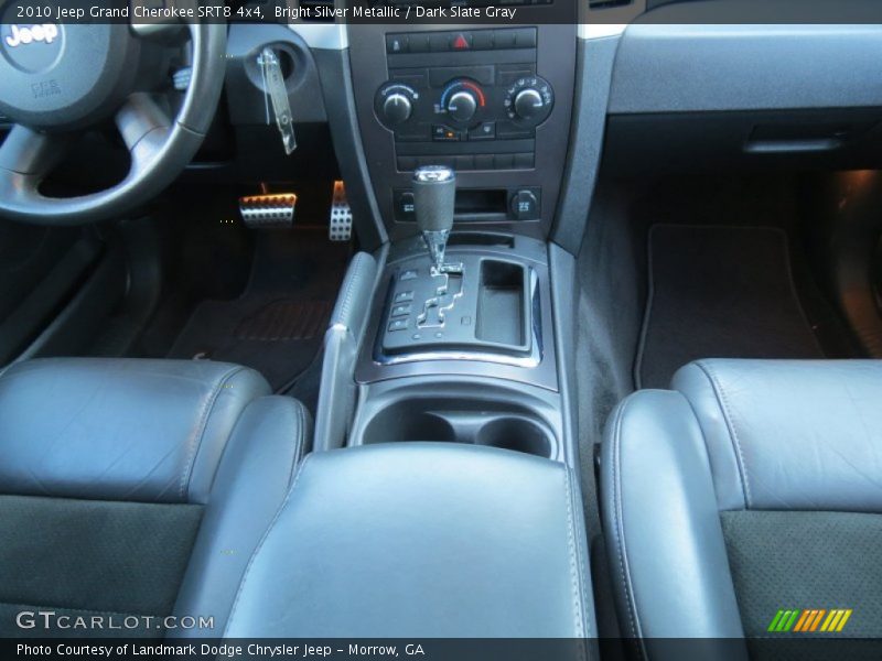 Bright Silver Metallic / Dark Slate Gray 2010 Jeep Grand Cherokee SRT8 4x4
