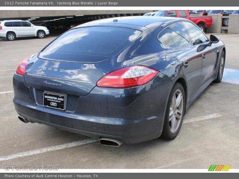 Yachting Blue Metallic / Luxor Beige 2012 Porsche Panamera V6