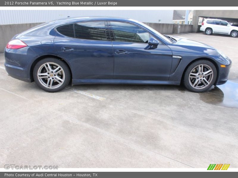 Yachting Blue Metallic / Luxor Beige 2012 Porsche Panamera V6