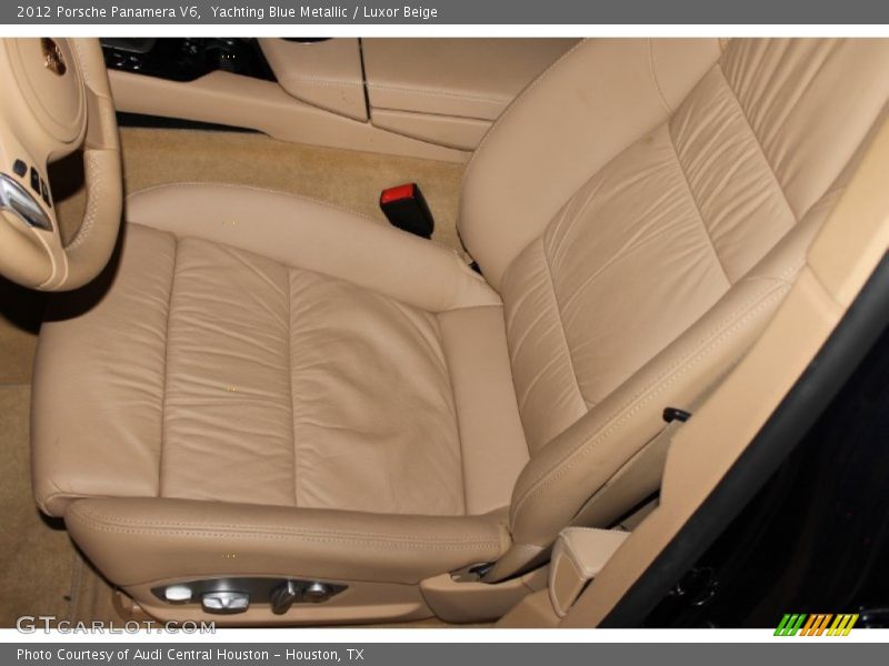 Yachting Blue Metallic / Luxor Beige 2012 Porsche Panamera V6