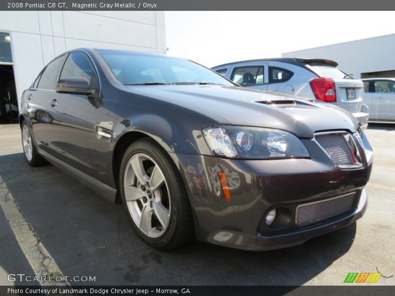 Magnetic Gray Metallic / Onyx 2008 Pontiac G8 GT