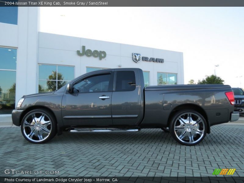 Smoke Gray / Sand/Steel 2004 Nissan Titan XE King Cab