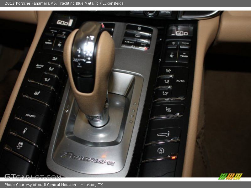 Yachting Blue Metallic / Luxor Beige 2012 Porsche Panamera V6