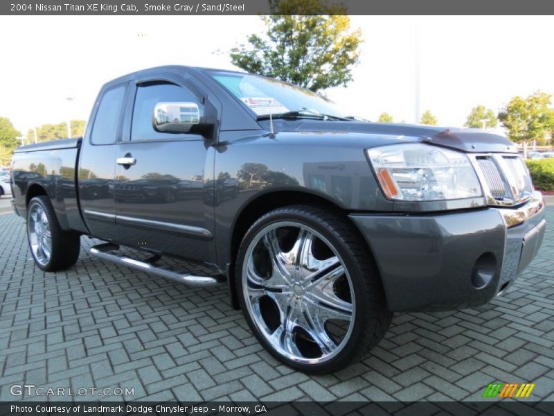 Smoke Gray / Sand/Steel 2004 Nissan Titan XE King Cab