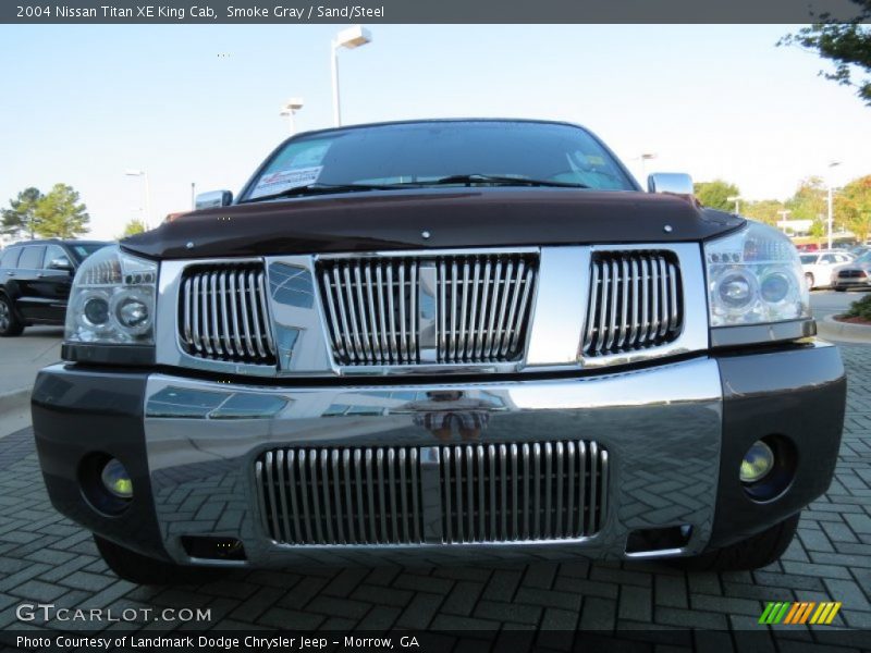 Smoke Gray / Sand/Steel 2004 Nissan Titan XE King Cab