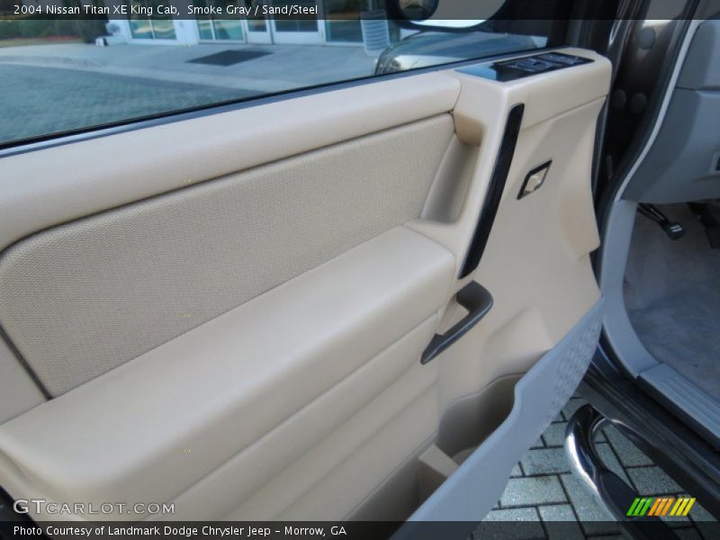 Smoke Gray / Sand/Steel 2004 Nissan Titan XE King Cab