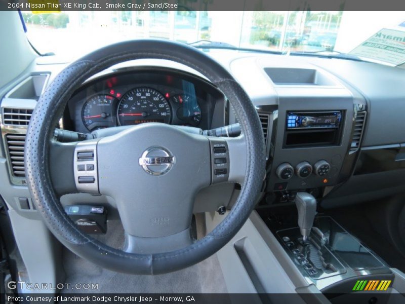 Smoke Gray / Sand/Steel 2004 Nissan Titan XE King Cab