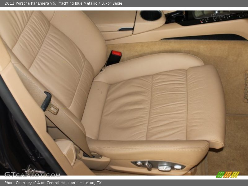 Yachting Blue Metallic / Luxor Beige 2012 Porsche Panamera V6