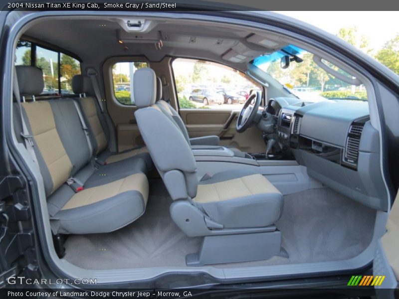 Smoke Gray / Sand/Steel 2004 Nissan Titan XE King Cab