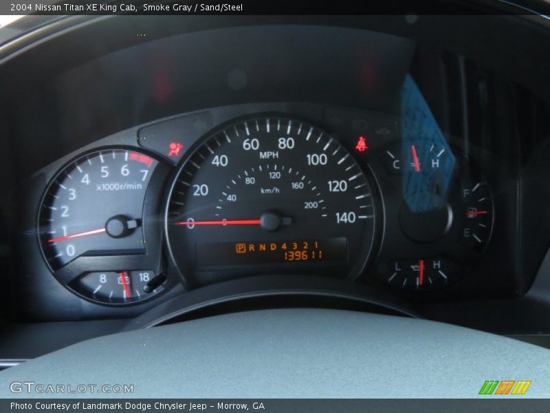 Smoke Gray / Sand/Steel 2004 Nissan Titan XE King Cab