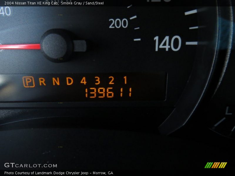 Smoke Gray / Sand/Steel 2004 Nissan Titan XE King Cab