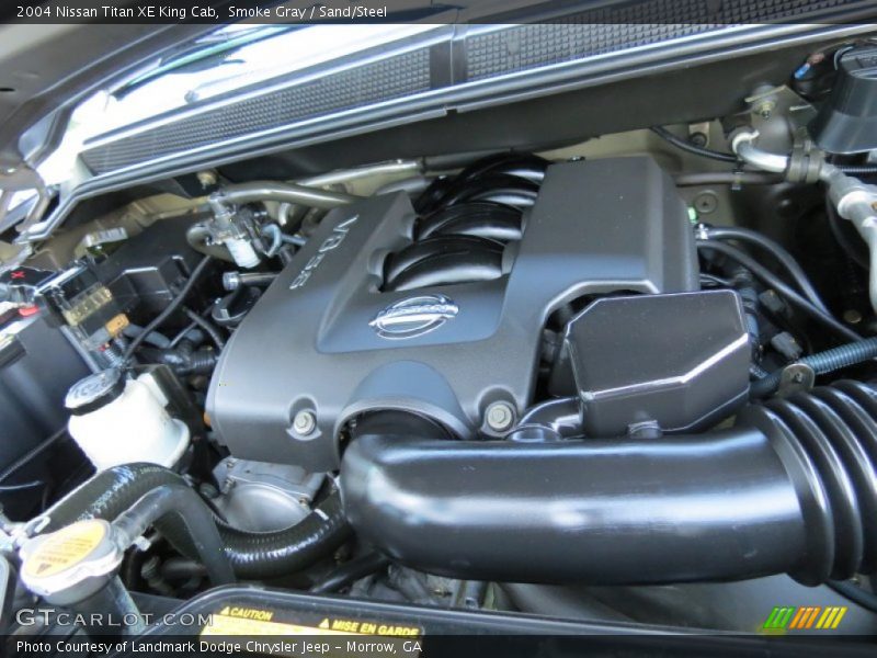 Smoke Gray / Sand/Steel 2004 Nissan Titan XE King Cab