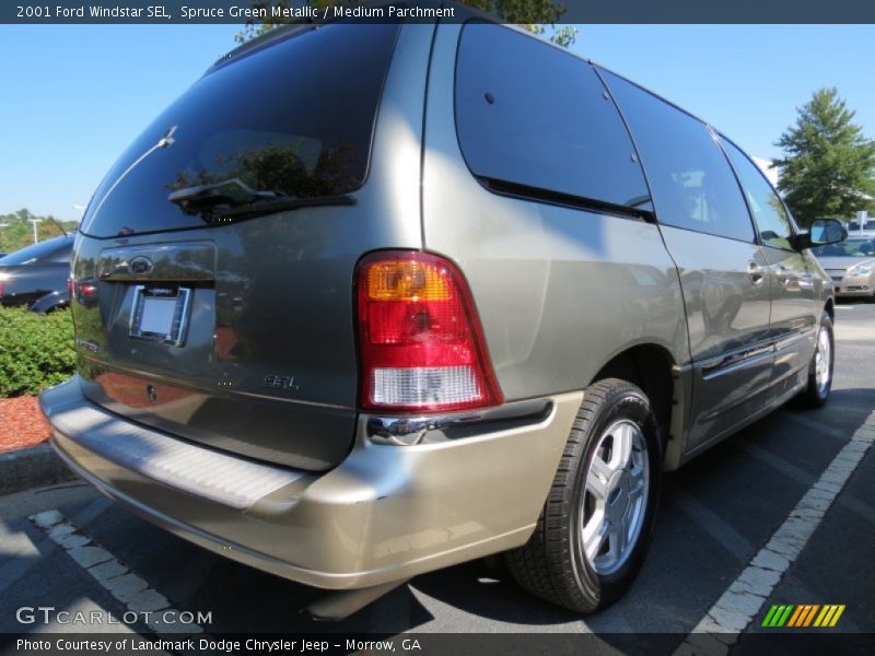 Spruce Green Metallic / Medium Parchment 2001 Ford Windstar SEL
