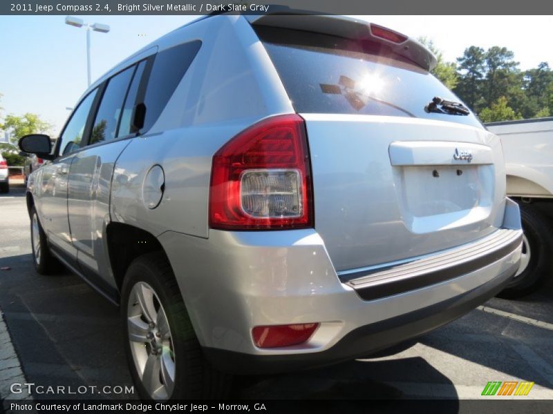 Bright Silver Metallic / Dark Slate Gray 2011 Jeep Compass 2.4